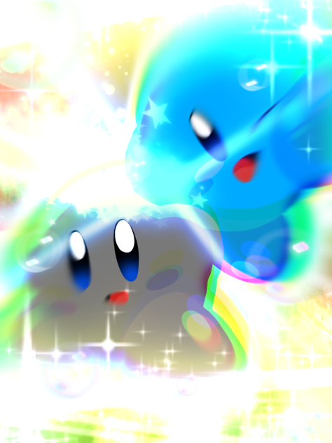 カービィのじゃれ合い