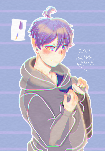 he