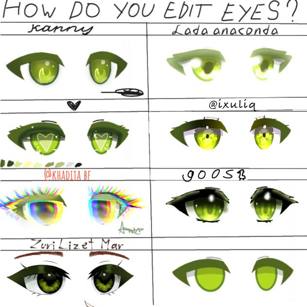 eyes edit collab
