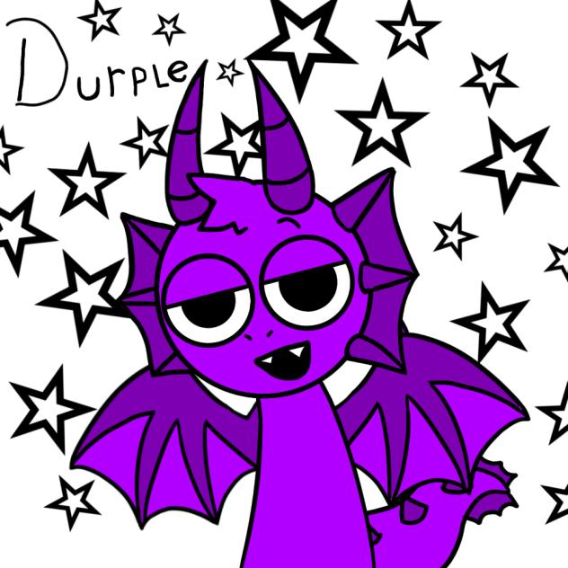 Durple sprunki xd