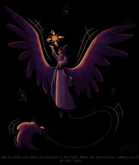 Hold onto what you believed in.