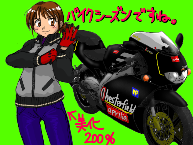愛車其の一【アプリリアRS250ビアッジレプリカ】