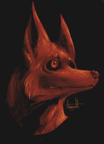 A wolf