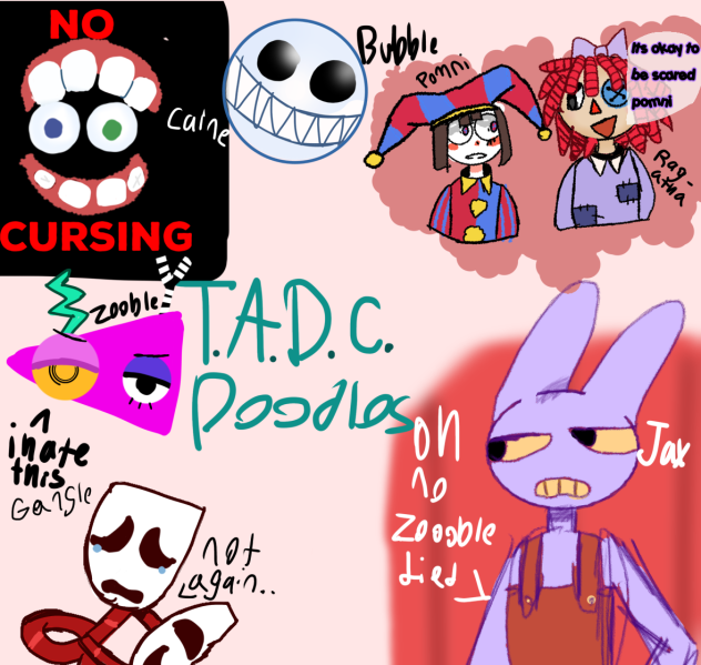 Digital circus doodles