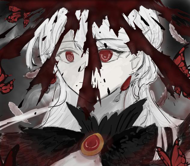 作品制作中③仮題「少女」