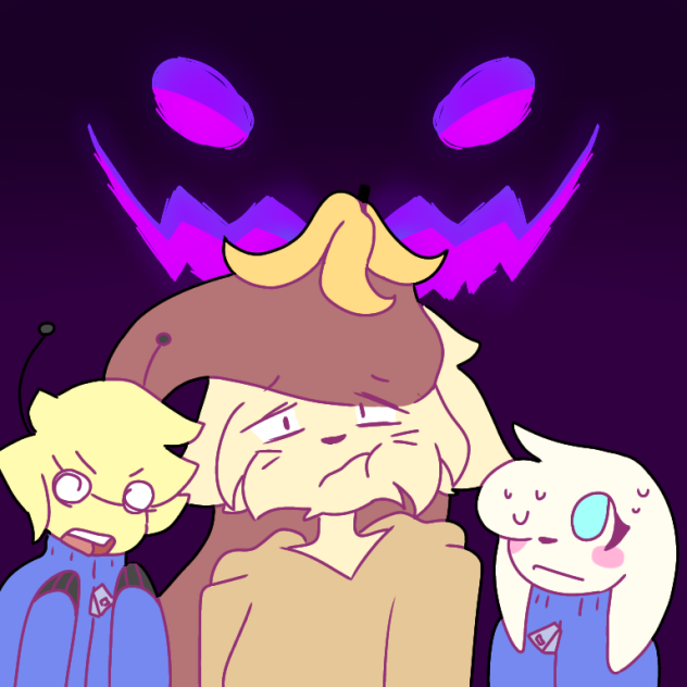 Camping trio