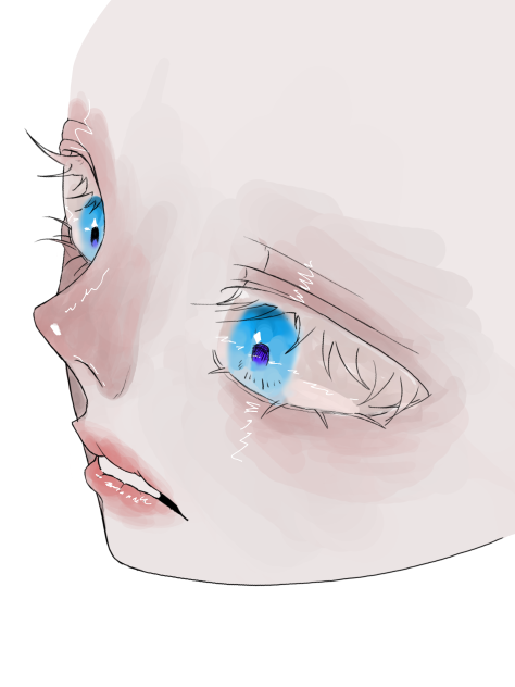 손가락으로 그린 그림