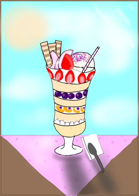 スペシャルフルーツパフェ