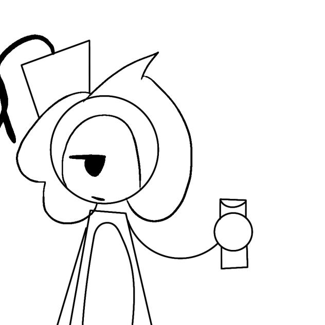 Tussy drinks water 'art block'