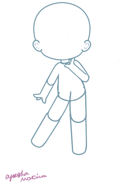 A base, based by anime base not exact