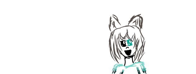 Colored Wolf Girl