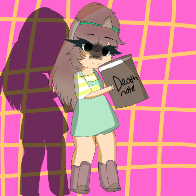 What is she doing with that book!