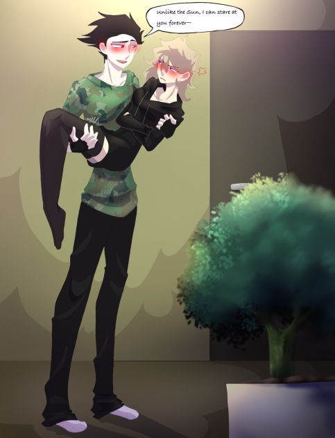 Bridal carry and flirts~