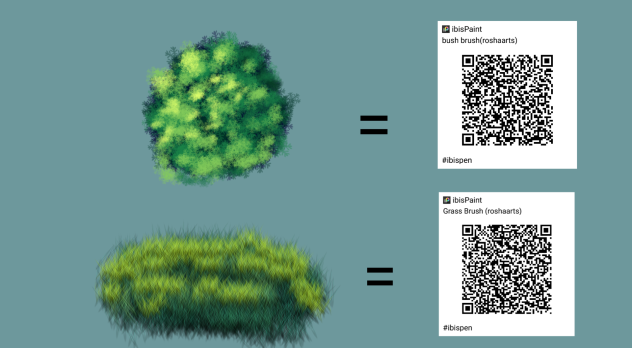 Bush Brush and Grass brush