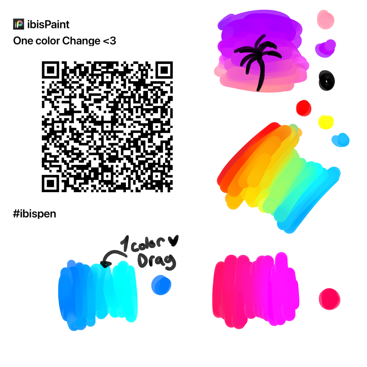 One color mix change.. ibisPaint