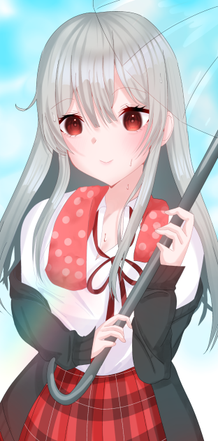 濡れちゃったね〜！