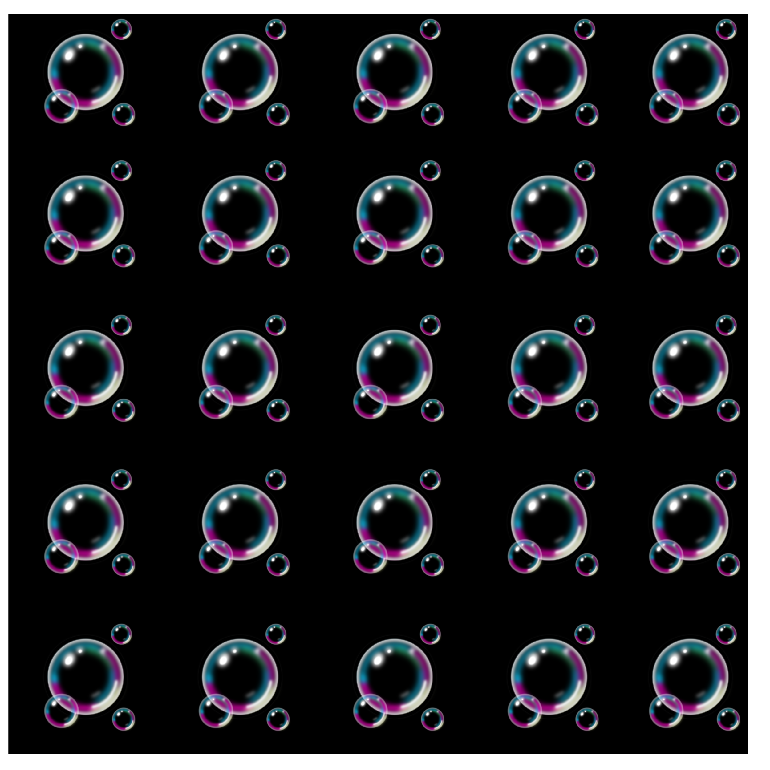 Bubble - Pattern - ibisPaint