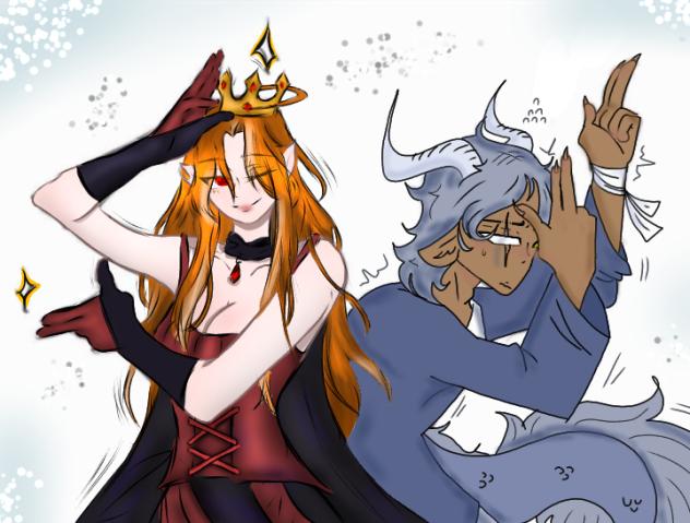 Collab again (⁠ㆁ⁠ω⁠ㆁ⁠)