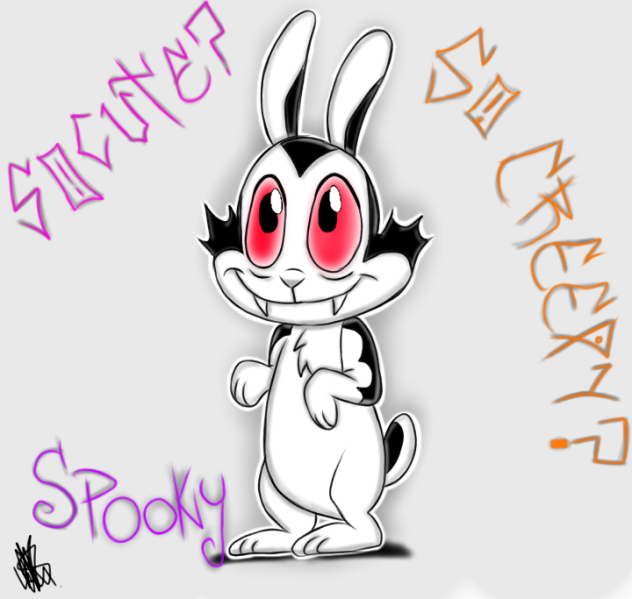 bunnicula 🐰🐰🐰🖤🖤🖤🕷️🕷️🕷️