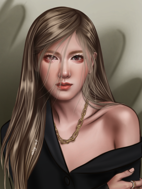 Drawing Rose Blackpink