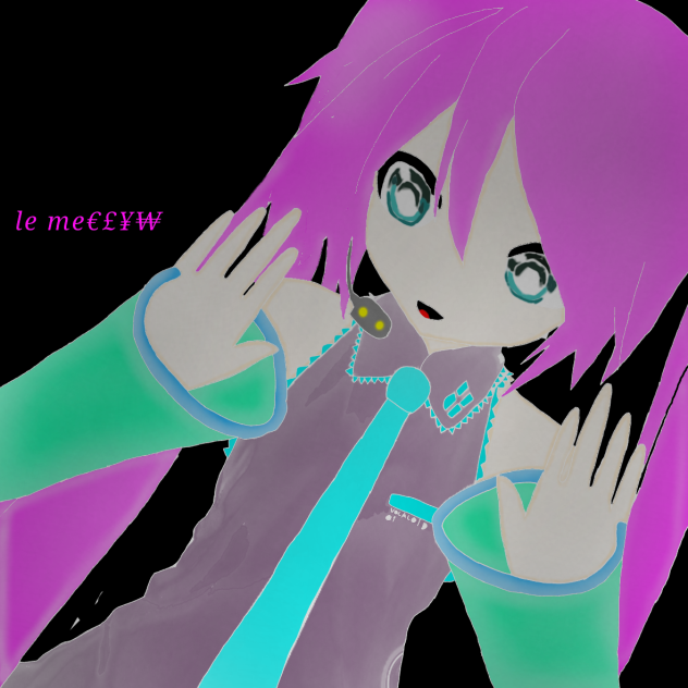 contorno da miku