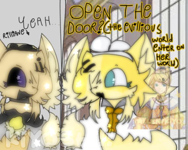 The door to evillious world.... (huh...)