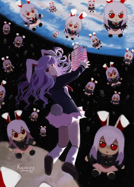 Reisen and her fumos in space