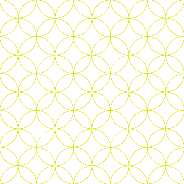 Japanese Pattern II - Yellow