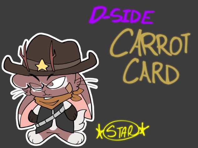Dside Carrot Card