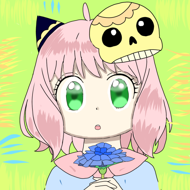 線画ありがとう！りおちゃん！