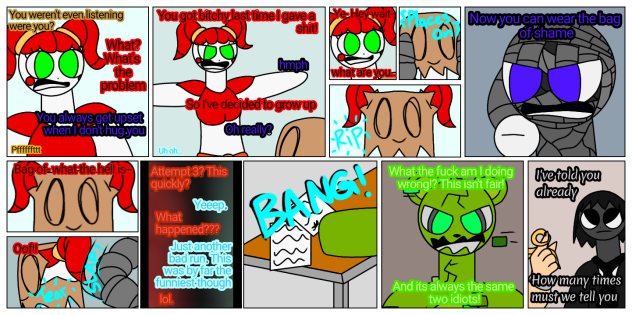 N-o time. p3 FNaF fanmade comic