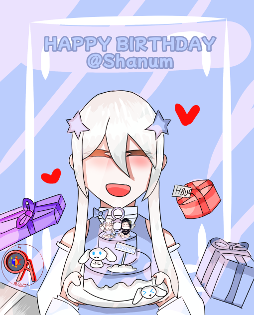 HBD kak @Shanum yang ke 8 tahun!!🎉😆