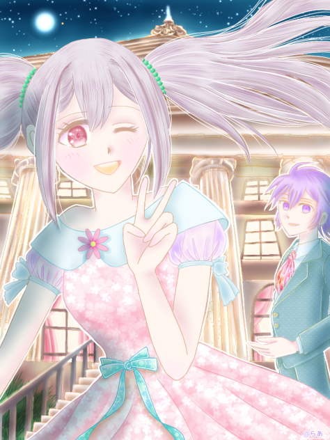 「メア先生とララさん豪華なレストランへ行く」の巻