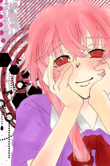 恍惚のヤンデレポーズ