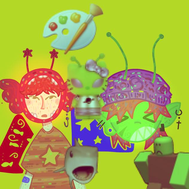 O peixe e o Et - ibisPaint