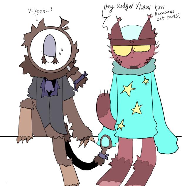 Gigi is a raccoon btw heh
