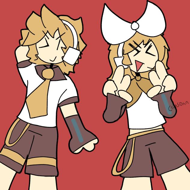 rin and len!!