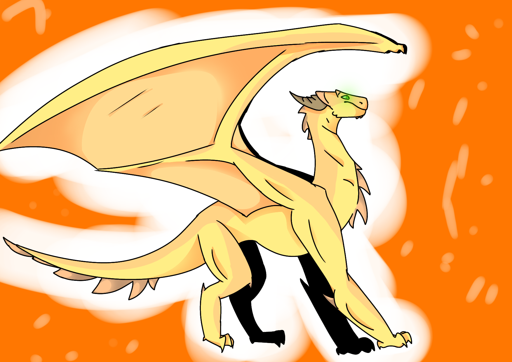 Just A Normal Sand Dragon - ibisPaint