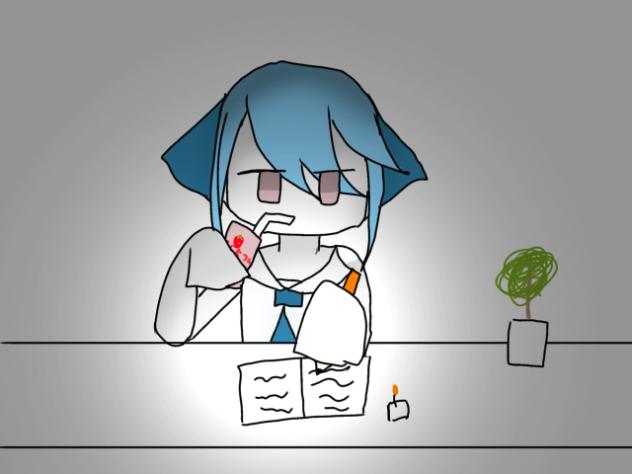 勉強頑張んなくちゃ