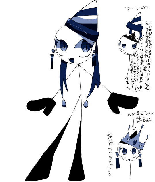 前のイラストに出てきた子