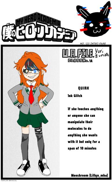 New mha oc