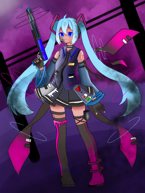 戦闘員初音ミクーCombatant Hatsune Mikuー