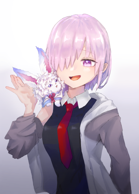 マシュとフォウさん