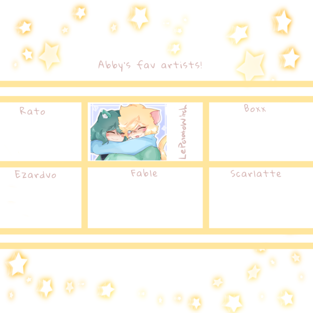 Abby Zheng’s fav artists collab❤️✨