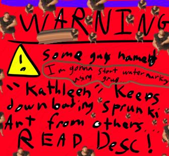 WARNING ABOUT KATHLEEN, ART DOWNLOADER