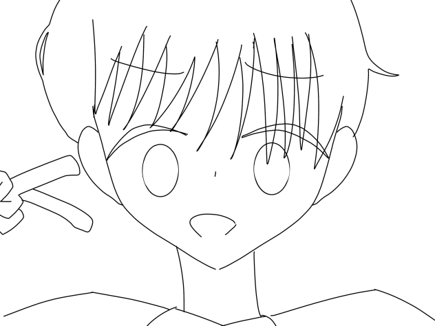 線画です！