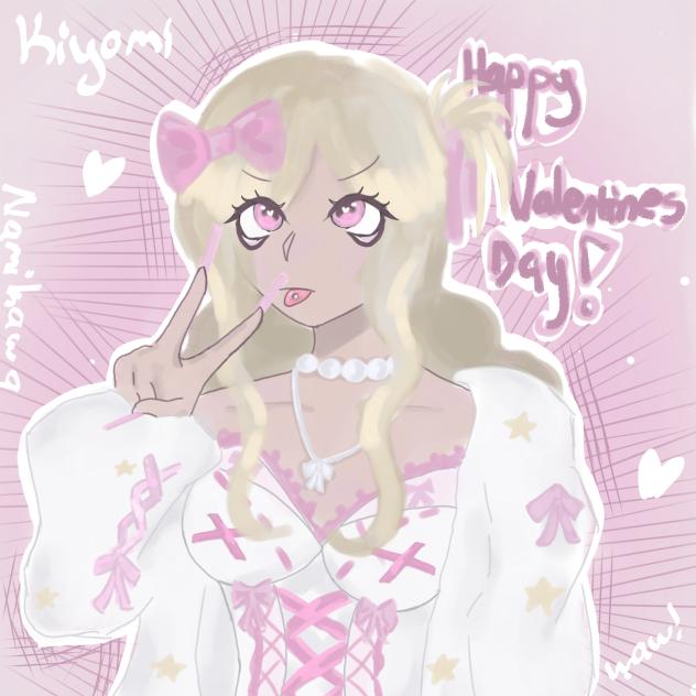 HAPPY VALENTINES DAYY🎀🍥⭐️~kiyomi