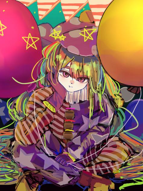 星条旗のピエロ