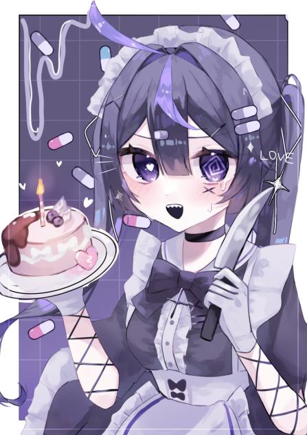 紫💜🖤