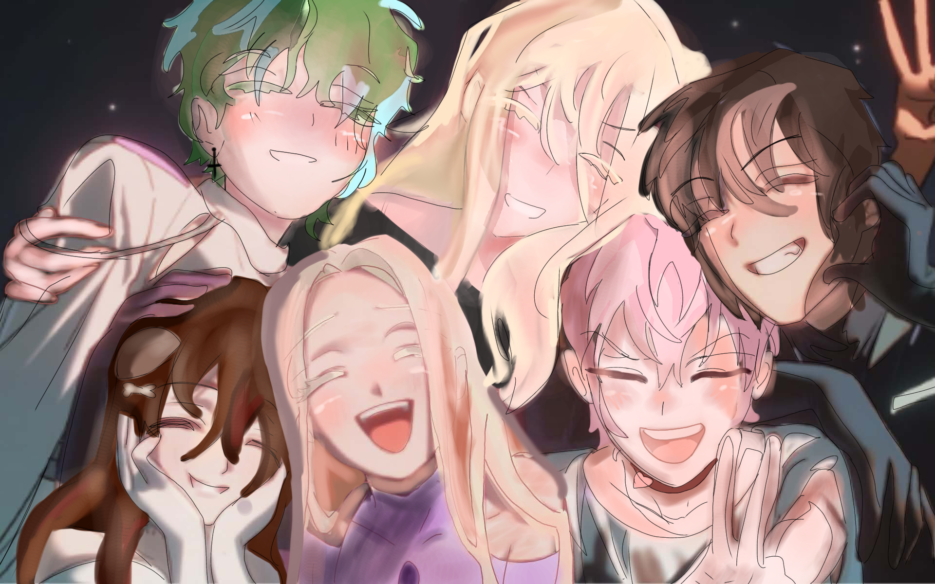 ALIEN STAGE PLUS FRIENDS STREET!! - ibisPaint